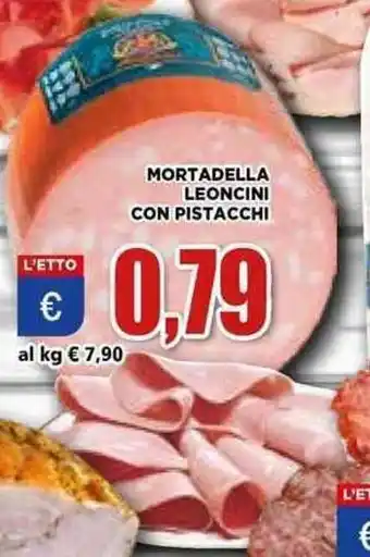 Vivo Supermercati Mortadella Leoncini Con Pistacchi offerta