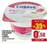 Iperal Exquisa Fiocchi Di Latte Con Yogurt 150 G(ml) offerta