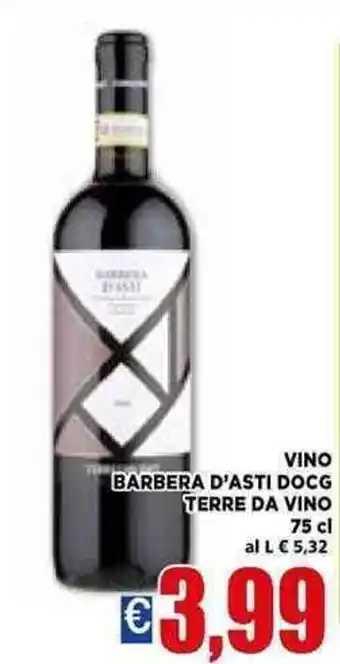 Vino Barbera D'Asti DOCG Terre Da Vino 75 cl