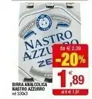 Iperal Nastro Azzurro Birra Analcolica offerta