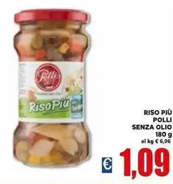 Vivo Supermercati Polli Riso Più Senza Olio 180 g offerta