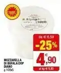 Iperal Latteria Diano Mozzarella Di Bufala DOP offerta