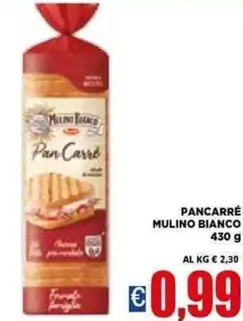 Vivo Supermercati Barilla Mulino Bianco Pancarré 430 g offerta