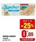 Iperal Loacker Wafer offerta