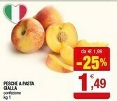 Iperal Pesche A Pasta Gialla offerta