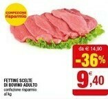 Iperal Fettine Scelte Di Bovino Adulto offerta