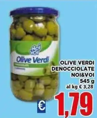 Vivo Supermercati Noi&Voi Olive Verdi Denocciolate 545 g offerta