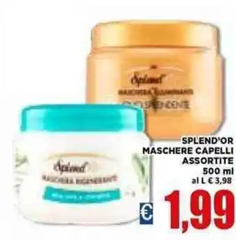 Splend'Or Maschere Capelli Assortite 500 ml