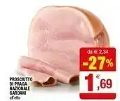 Iperal Gardani Prosciutto Di Praga Nazionale offerta