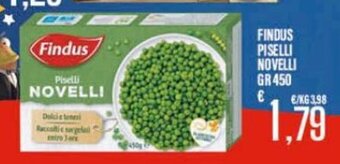 Supermercati EffePiù Findus Piselli Novelli 450 gr offerta