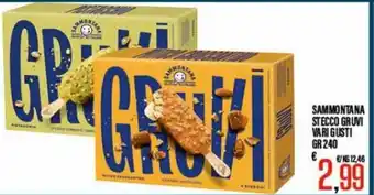 Sammontana Stecco Gruvi vari gusti 240 gr