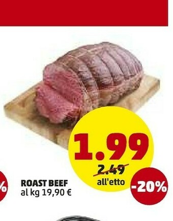 PENNY Roast Beef offerta