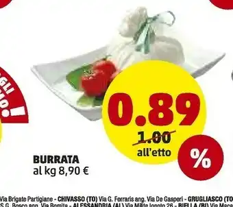 PENNY Burrata offerta