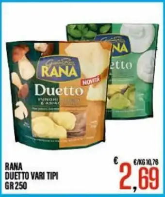 Rana Duetto vari tipi 250 gr