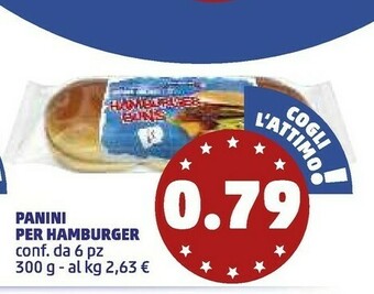 PENNY Penny Market Panini Per Hamburger offerta
