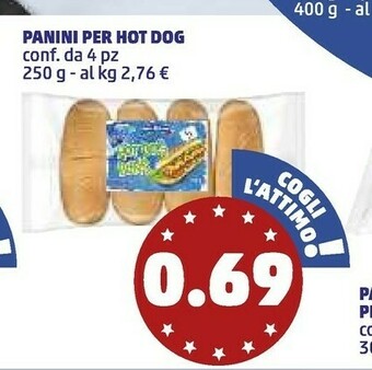 PENNY Panini Per Hot Dog offerta