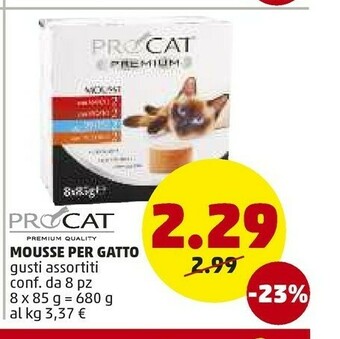 ProCat Mousse Per Gatto