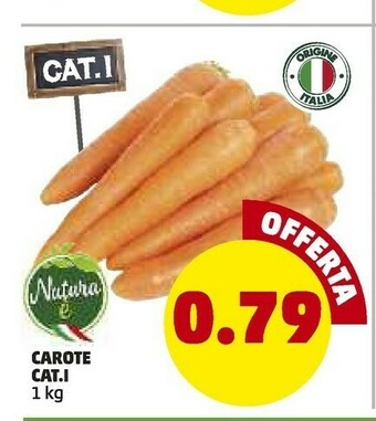 PENNY Natura E - Carote 1000 G(ml) offerta