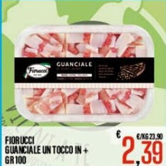 Supermercati EffePiù Fiorucci Guanciale un Tocco in + gr 100 offerta