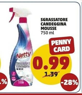 PENNY Sgrassatore offerta