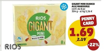 PENNY Rios Gelato offerta
