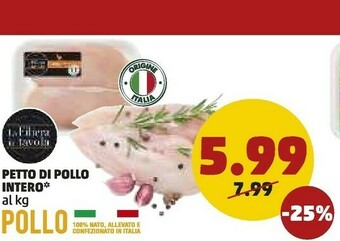 PENNY Petto di pollo offerta