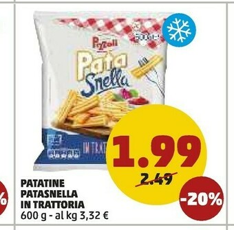 PENNY Patatine offerta