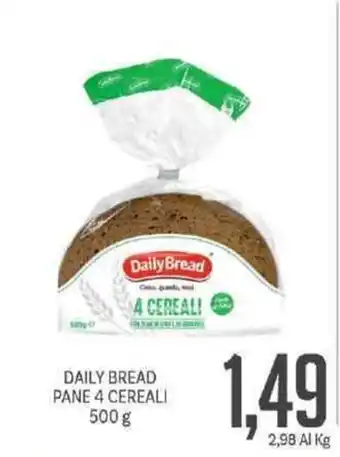 Supermercati Piccolo Daily Bread Pane 4 Cereali 500 g offerta
