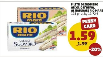 PENNY Rio Mare Tonno Rio mare offerta