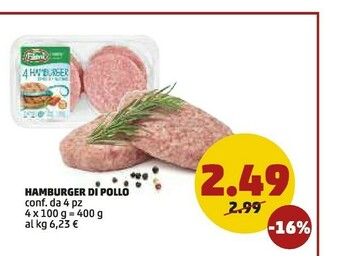 PENNY Hamburger offerta