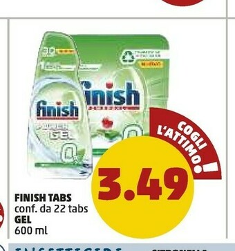 PENNY Finish Detersivo lavastoviglie offerta