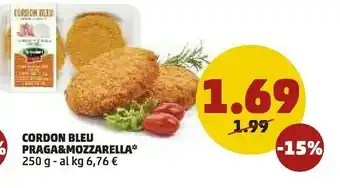 PENNY Amadori Cordon Bleu Praga&mozzarella offerta