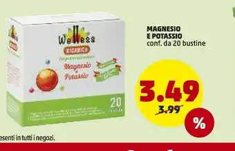 PENNY Welless Magnesio E Potassio offerta