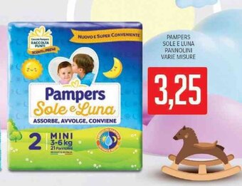 Supermercati Piccolo Pampers Sole E Luna Pannolini Varie Misure offerta