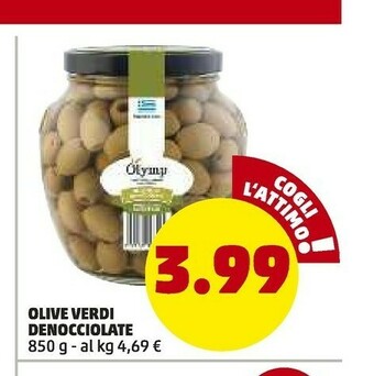 PENNY Olymp Olive Verdi Denocciolate offerta