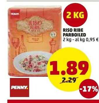 PENNY Penny - Riso Ribe Parboiled 2000 G(ml) offerta