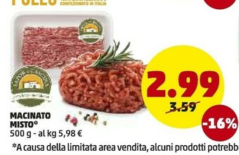 PENNY Sapori Di Cascina Macinato Misto offerta