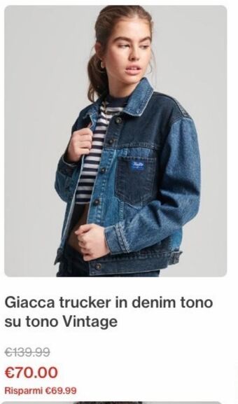 Superdry Giacca di jeans offerta