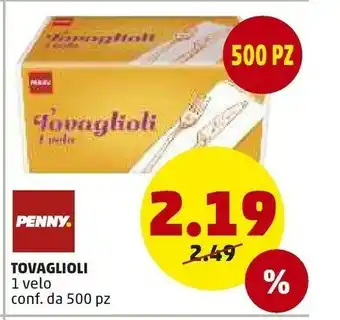 PENNY Pennu Tovaglioli offerta