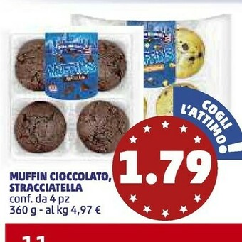 PENNY Penny Market Muffin Cioccolato Stracciatella offerta