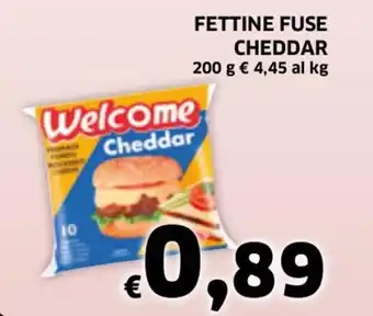Cheddar Fettine Fuse 200 g