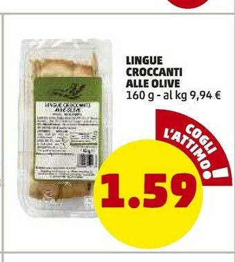 PENNY Lingue Croccanti Alle Olive offerta