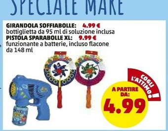 PENNY Penny Market Girandola Soffiabolle offerta