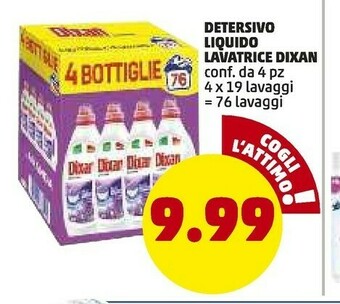 PENNY Dixan Detersivo Liquido Lavatrice offerta