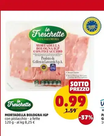PENNY Le freschette Mortadella offerta