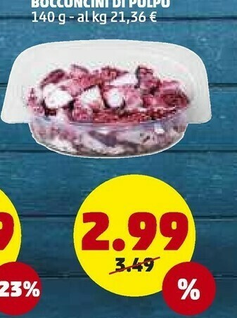 PENNY Bocconcini Di Polpo offerta