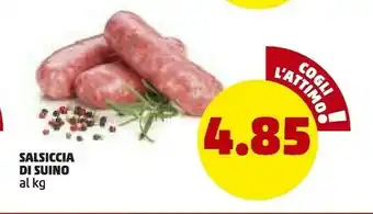 PENNY Penny Market Salsiccia Di Suino offerta