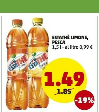 PENNY Bravo Ferrero Estathe Limone Pesca offerta