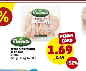 PENNY Le freschette Petto Di Tacchino Al Forno offerta
