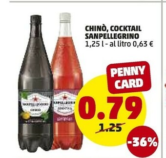 PENNY San Pellegrino Chino / Cocktail offerta